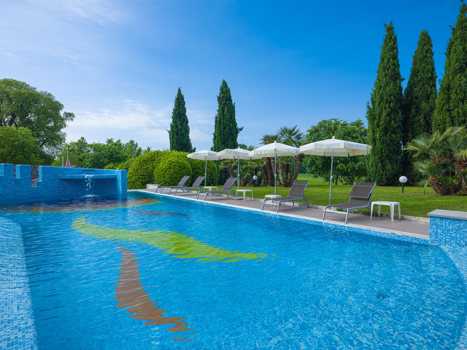piscina verde active hotel paradiso